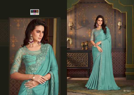 TFH-SANDAL-WOOD-HIT-DESINE-1214-COLORS-FANCY-DESIGNER-SAREES-CATALOG-6