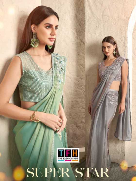 THE-FASHION-HUB-SUPER-STAR-VOL-2-SERIES-7701-TO-7712-NX-12-PSC-READYMADE-SAREES-AND-UNSTITCHED-BLOUS-MIX-FABRIC-DESIGNER-SAREE-CATALOGUE-8