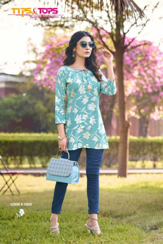 TIPS-TOPS-COTTON-CANDY-VOL-3-PREMIUM-COTTON-FOIL-PRINT-WITH-EMBROIDERY-DESIGNER-KURTI-TOP-CATALOGUE-2