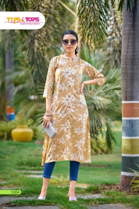 TIPS-TOPS-MIMI-VOL-2-HEAVY-REYON-PRINT-A-LINE-WITH-POCKET-BEAUTIFUL-KURTI-CATALOGUE-4