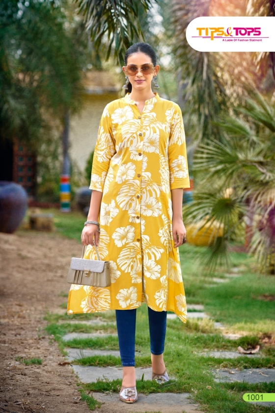 TIPS-TOPS-MIMI-VOL-2-HEAVY-REYON-PRINT-A-LINE-WITH-POCKET-BEAUTIFUL-KURTI-CATALOGUE-7