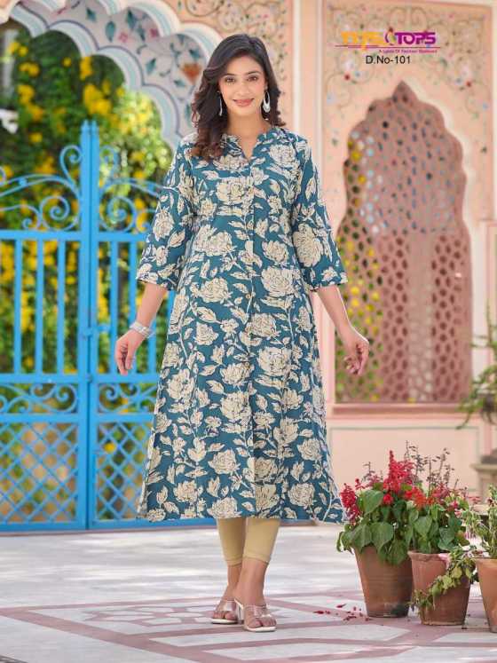 TIPSTOPS-A-LINE-POCKET-KURTI-MIMI-CATLOG-7