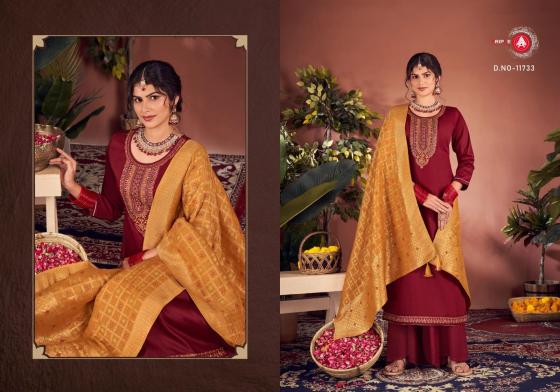 TRIPLE-A-AROOS-PURE-JAM-SILK-COTTON-WORK-WITH-DIAMOND-WORK-REYON-WITH-PURE-LUSLINE-MINAKARI-JAQUARD-DUPATTA-DRESS-MATERIAL-CATALOGUE-3