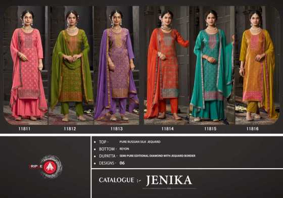 TRIPLE-A-JENIKA-PURE-RUSSIAN-SILK-JEQUARD-AND-REYON-BOTTOM-AND-SEMI-PURE-7