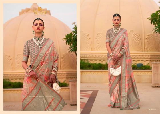 TRIRATH-SINHASAN-SERIES-10213-TO-10224-SUPER-PV-SILK-WITH-HB-SMART-FLORAL-PRINT-XO-PALU-AND-BORDER-AND-SUPER-PV-SILK-BLOUSE-SAREE-CATALOGUE-1