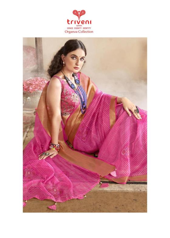 TRIVENI-COLLECTION-ONICA-8-PCS-ORGANZA-SAREES-CATALOGUE-7