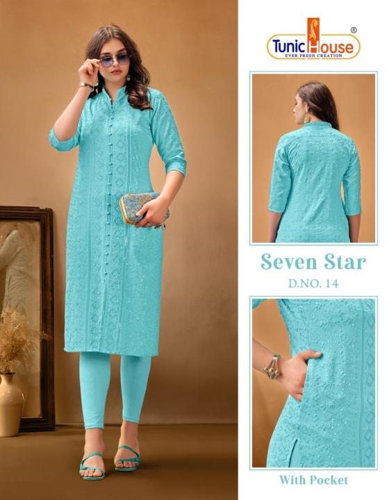 TUNIC-HOUSE-7-STAR-VISCOSE-SEQUENCE-RAYON-FULLY-CHIKANKARI-SEQUENCE-WORK-IN-FANCY-DESIGNER-KURTIS-CATALOGUE-11