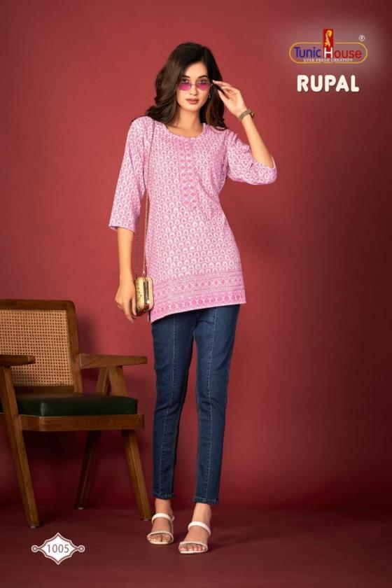 TUNIC-HOUSE-RUPAL-CHIKANKARI-VISCOSE-RAYON-FULLY-CHIKANKARI-SEQUENCE-WORK-IN-FRONT-BACK-SLEEEVES-KURTI-SHORT-CATALOGUE-3