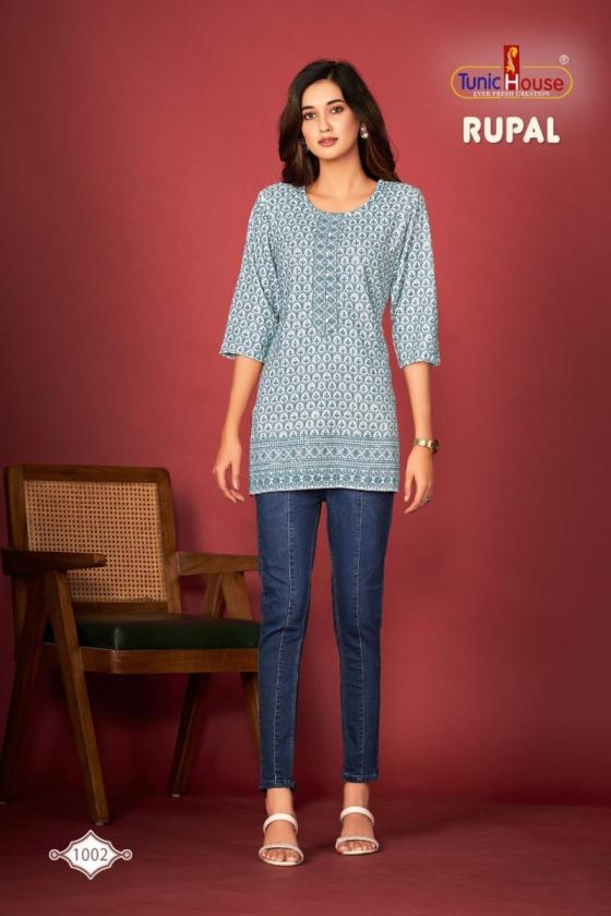 TUNIC-HOUSE-RUPAL-CHIKANKARI-VISCOSE-RAYON-FULLY-CHIKANKARI-SEQUENCE-WORK-IN-FRONT-BACK-SLEEEVES-KURTI-SHORT-CATALOGUE-5