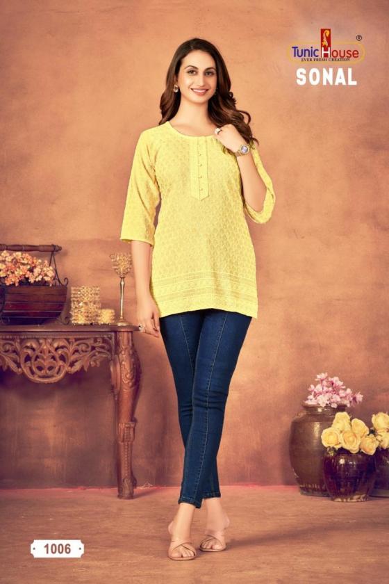 TUNIC-HOUSE-SONAL-VISCOSE-RAYON-WITH-FULLY-CHIKANKARI-WORK-IN-FRONTBACKSLEEVES-SHORT-KURTI-CFATALOGUE-13