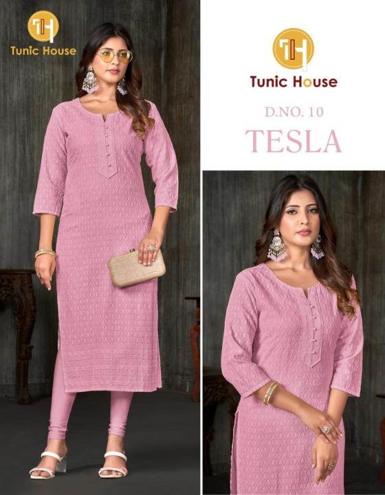 TUNIC-HOUSE-TESLA-VISCOSE-FULLY-CHIKANKARI-WORK-IN-FRONT-BACKSLEEVES-CHIKANKARI-STRAIGHT-KURTI-COLLECTION-2