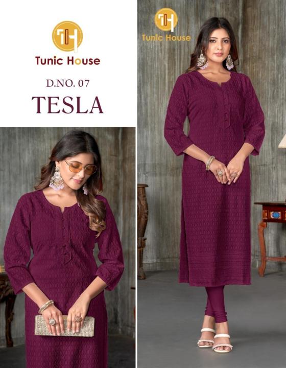 TUNIC-HOUSE-TESLA-VISCOSE-FULLY-CHIKANKARI-WORK-IN-FRONT-BACKSLEEVES-CHIKANKARI-STRAIGHT-KURTI-COLLECTION-5