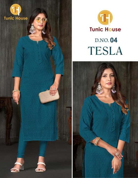 TUNIC-HOUSE-TESLA-VISCOSE-FULLY-CHIKANKARI-WORK-IN-FRONT-BACKSLEEVES-CHIKANKARI-STRAIGHT-KURTI-COLLECTION-8