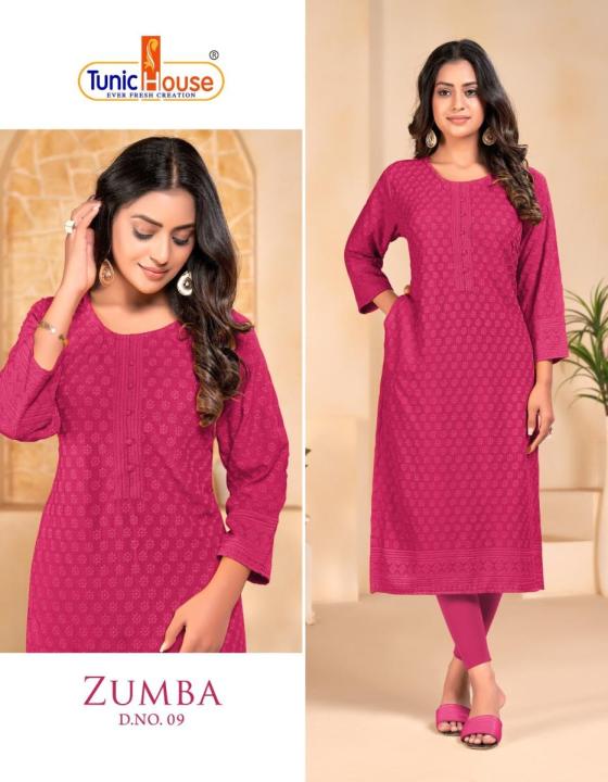 TUNIK-ZUMBA-CHIKANKARI-WORK-RAYON-KURTIS-CATALOG-5