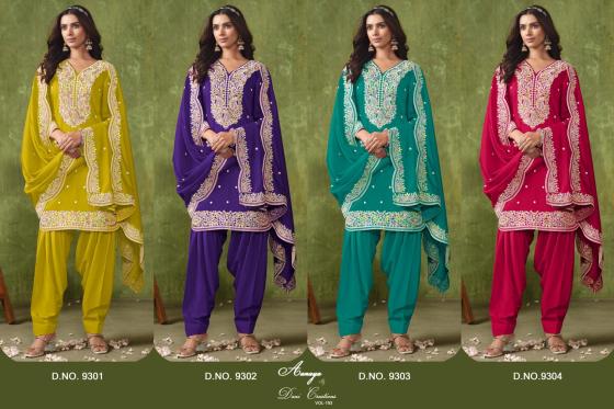 TWISHA-AANAYA-9300-SERIES-VOL-193-PV-CHANDERI-ROMAN-SILK-TOP-AND-DUPATTA-AND-SANTOOL-INNER-DRESS-MATERIAL-CATALOGUE-9