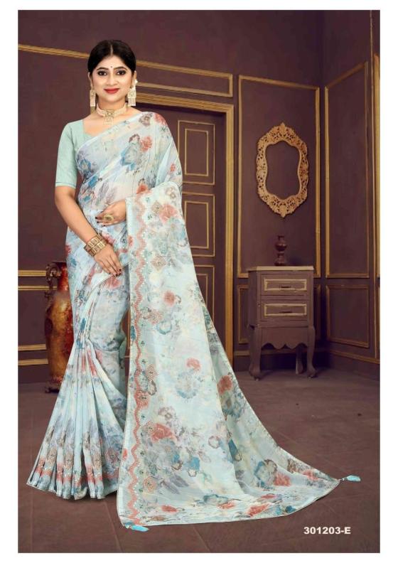 V-PLUSE-COLLECTION-BALENO-41-8-PCS-ORGANZA-BEAUTIFUL-SAREE-CATALOGUE-6