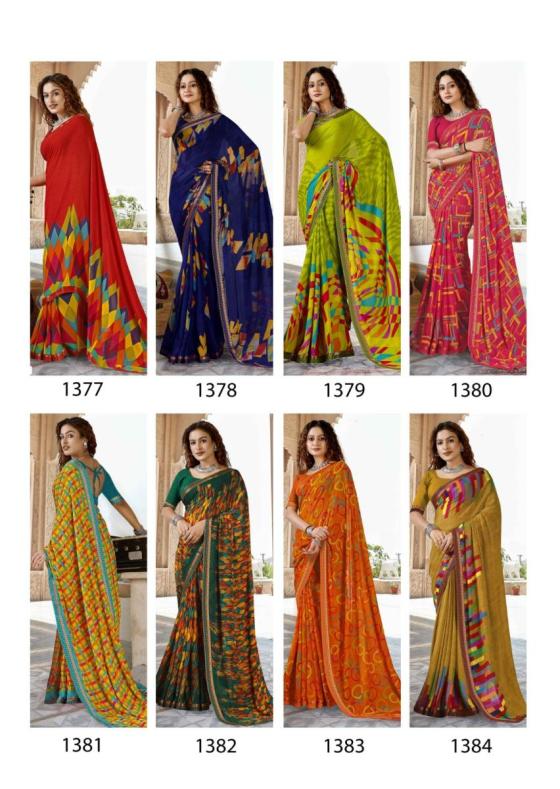 VALLABHI-LITE-COLLECTION-KADISHA-BEAUTIFUL-8-PCS-GEORGETTE-SAREE-CATALOGUE-1