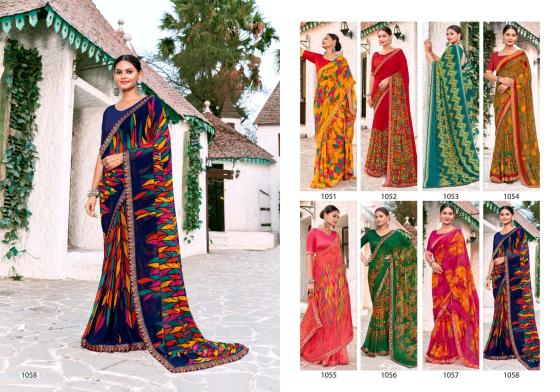 VALLABHI-LITE-KANJAM-8-PCS-BEAUTIFUL-GEORGETTE-SAREE-CATALOGUE-1