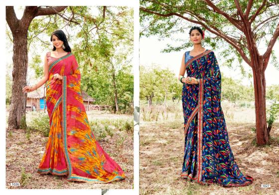 VALLABHI-LITE-PRANEEL-2-GEORGETTE-8PCS-SAREES-CATALOGUE-3