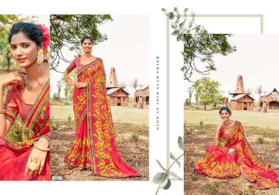 VALLABHI-LITE-PRANEEL-2-GEORGETTE-8PCS-SAREES-CATALOGUE-7