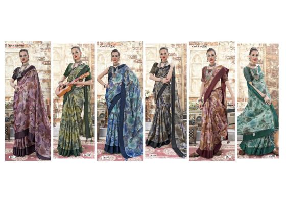 VALLABHI-PLEASANT-2-BRASSO-FLORAL-PRINTED-WITH-VISCOSE-BORDER-BEAUTIFUL-SAREE-CATALOGUE-1