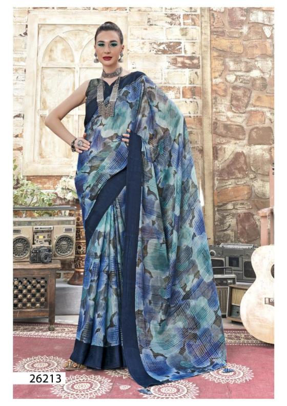 VALLABHI-PLEASANT-2-BRASSO-FLORAL-PRINTED-WITH-VISCOSE-BORDER-BEAUTIFUL-SAREE-CATALOGUE-5