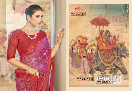 VALLABHI-PRINTS-COLLECTION-ANVIKA-3-BEAUTIFUL-6-PCS-GEOERETTE-SAREE-CATALOGUE-2