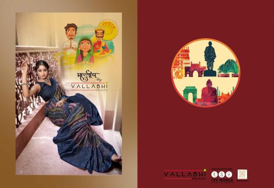 VALLABHI-PRINTS-COLLECTION-LEEZA-4-6-PCS-BRASSO-SAREE-CATALOGUE-8