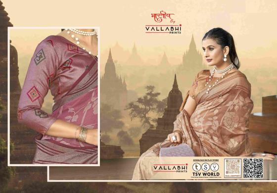 VALLABHI-PRINTS-COLLECTION-SHRAVASTI-BEAUTIFUL-6-PCS-BRASSO-SAREE-CATALOGUE-2