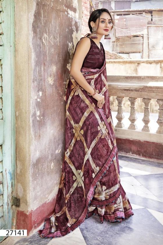 VALLABHI-PRINTS-COLLECTION-TAJMAHAL-6-PCS-GEORGETTE-SAREE-CATALOGUE-6