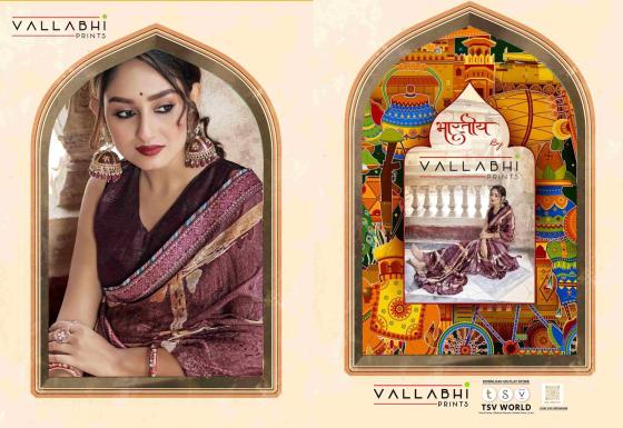 VALLABHI-PRINTS-COLLECTION-TAJMAHAL-6-PCS-GEORGETTE-SAREE-CATALOGUE-8