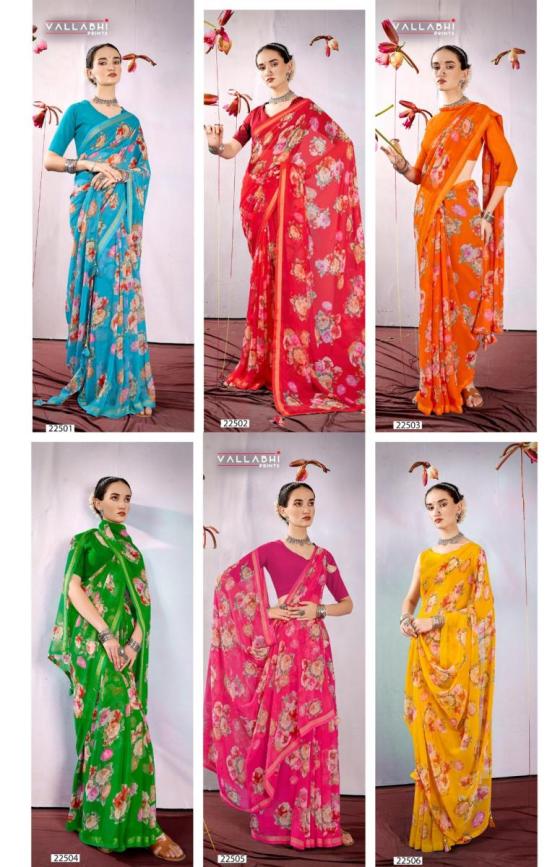 VALLABHI-PRINTS-COLLECTION-TARUSHI-BEAUTIFUL-6-PCS-GEORGETTE-SAREE-CATALOGUE-9