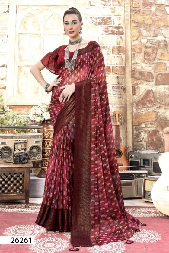 VALLABHI-PRINTS-COLLECTION-VYANJANA-5-SHIMMER-GEOREGTTE-6-PCS-SAREE-CATALOGUE-9