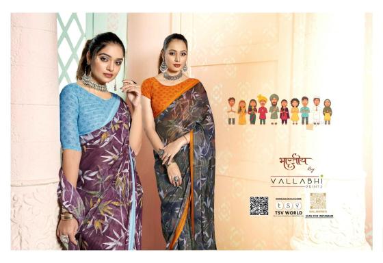 VALLABHI-PRINTS-CPLLECTION-EESHA-BEAUTIFUL-SAREE-WITH-6-PCS-GEORGETTE-CATALOGUE-5