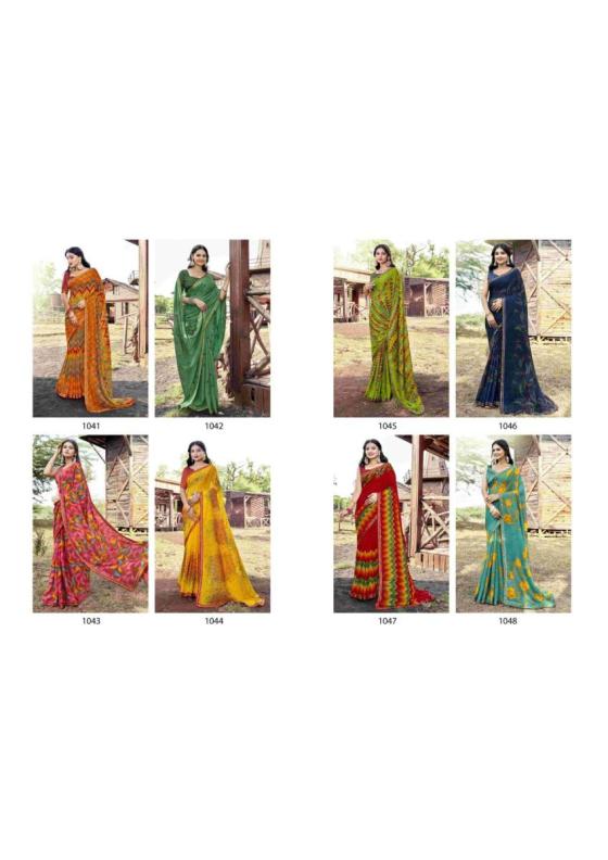 VALLABHI-PRINTS-EKANYA-8PCS-GEORGETTE-BEAUTIFUL-SAREE-CATALOGUE-9