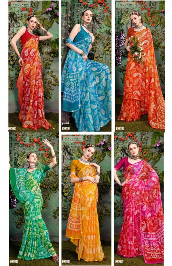 VALLABHI-PRINTS-FULKI-5-6-PCS-GEORGETTE-BEAUTIFUL-SAREE-CATALOGUE-9