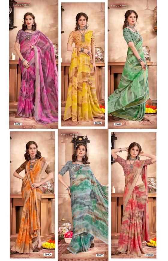 VALLABHI-PRINTS-GAMYA-4-BEAUTIFUL-GEORGETTE-6-PCS-SAREE-CATALOGUE-9