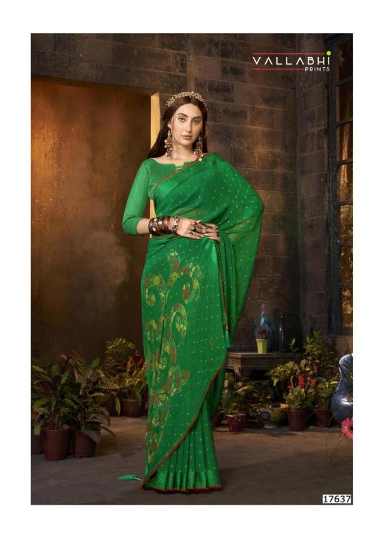 VALLABHI-PRINTS-GREENISH-BEAUTIFUL-6-PCS-GEORGETTE-SAREE-CATALOGUE-15