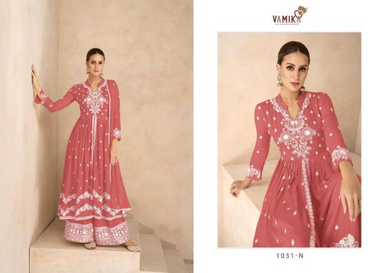 VAMIKA-ARIHANT-LAKHNAVI-VOL-6-HEAVY-REYON-KURTI-PANT-DUAPPTA-CATLOG-1