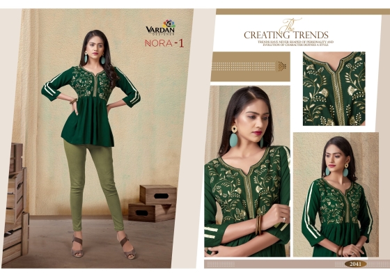 VARADAN-NORA-VOL-1-14-KG-HEAVY-RIYON-TOP-WITH-DESIGNER-STYLE-KURTI-TOP-CATALOGUE-3