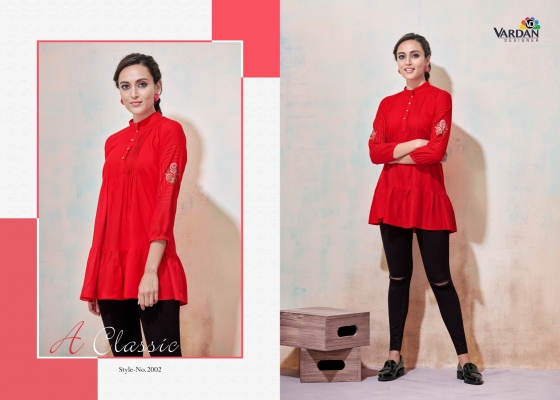 VARDAN-DESIGNER-IRA-VOL-1-14-KG-HEAVY-RIYON-SHORT-TOP-KURTI-CATALOGUE-4