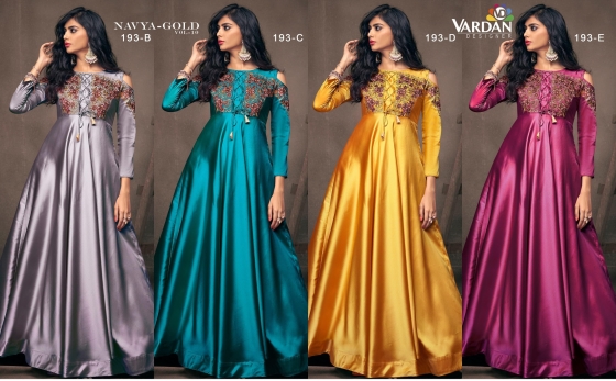 VARDAN-DESIGNER-NAVYA-VOL10-GOLD-TRIVA-SILK-WITH-HEAVY-EMBROIDERY-INNER-STICHED-DESIGNER-PARTY-WEAR-TOP-CATALOGUE-11