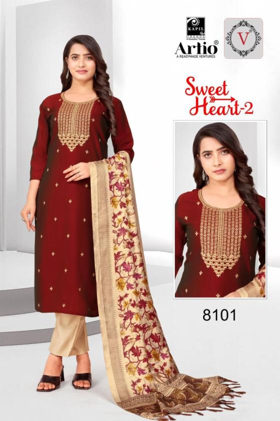 VEDA-KAPIL-TRENDZ-SWEET-HEART-RANGILA-SILK-WITH-FANCY-NECK-WORK-WITH-INNER-AND-P-VISCOSE-SILK-BOTTOM-TUSSER-SILK-PRINT-FANCY-DUPATTA-KRTI-PANT-DUPATT-CATALOGUE-2