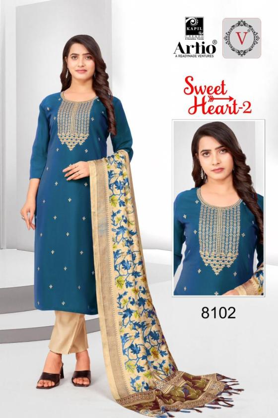 VEDA-KAPIL-TRENDZ-SWEET-HEART-RANGILA-SILK-WITH-FANCY-NECK-WORK-WITH-INNER-AND-P-VISCOSE-SILK-BOTTOM-TUSSER-SILK-PRINT-FANCY-DUPATTA-KRTI-PANT-DUPATT-CATALOGUE-3