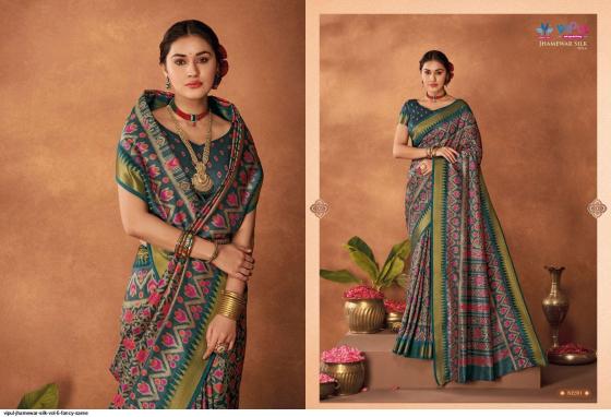 VIPUL-JHAMEWAR-SILK-VOL-6-SERIES-81207-TO-81218-TWO-TONE-SILK-SAREE-WITH-PRINT-AND-WEAVING-BORDER-WITH-BLOUSE-SAREE-CATALOGUE-24