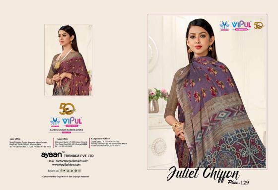 VIPUL-JULIET-CHIFFON-VOL-129-BEAUTIFUL-SAREE-SET-TO-SET-CATALOGUE-1