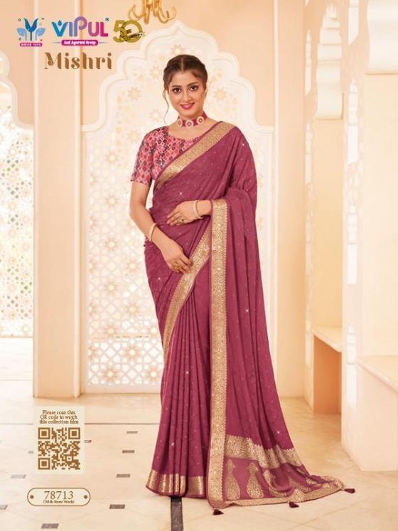 VIPUL-MISHRI-WEAVING-SAREE-WITH-PRINT-BLOUSE-STONE-WORK-BEAUTIFUL-SAREE-CATALOGUE-4