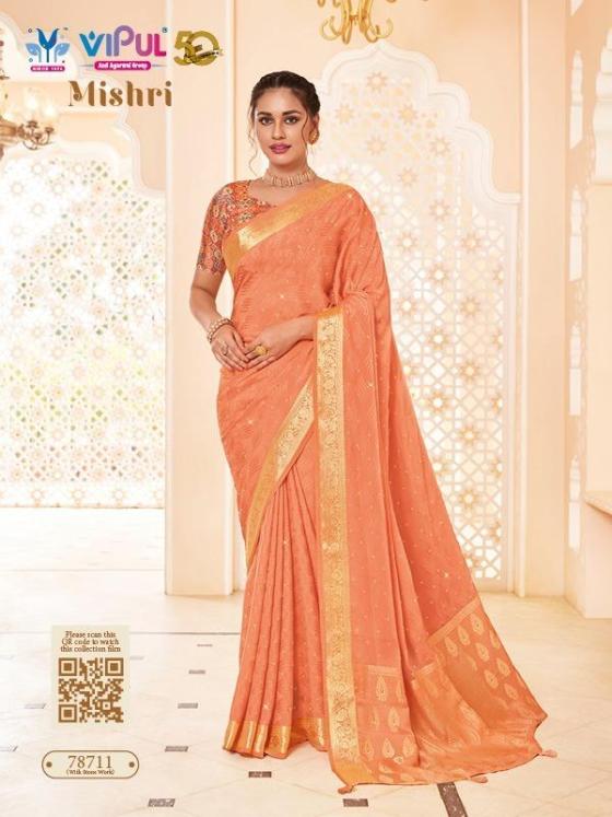 VIPUL-MISHRI-WEAVING-SAREE-WITH-PRINT-BLOUSE-STONE-WORK-BEAUTIFUL-SAREE-CATALOGUE-8