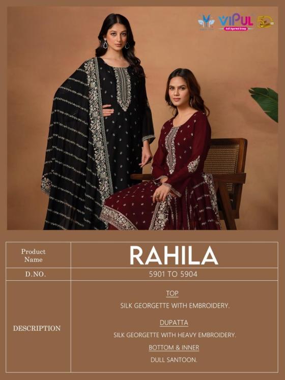 VIPUL-RAHILA-5901-TO-5904-SILK-GEORGETTE-WITH-EMBROIDERY-DULL-SANTOON-DRESS-MATERIAL-CATALOGUE-1