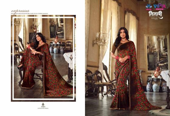 VIPUL-TITLEE-VOL-4-SERIES-77607-TO-77618-GEORGETTE-BEAUTIFUL-SAREE-CATALOGUE-3